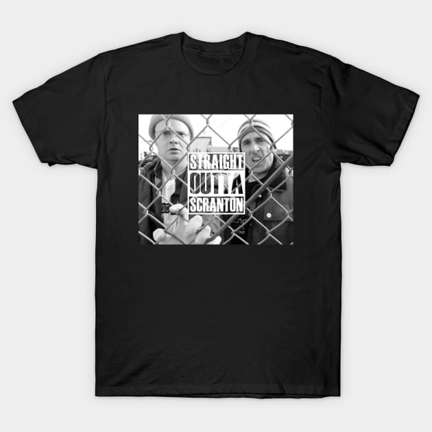 Straight Outta Scranton T-Shirt by juliusredmon